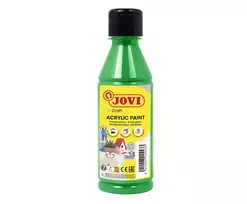 Akriliniai dažai JOVI, 250ml, žalios sp., vnt.
