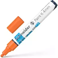 Akrilinis žymeklis SCHNEIDER Paint-it 320, 4 mm, oranžinė sp., vnt.