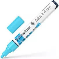 Akrilinis žymeklis SCHNEIDER Paint-it 320, 4 mm, pastelinė mėlyna sp., vnt.