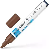 Akrilinis žymeklis SCHNEIDER Paint-it 320, 4 mm, ruda sp., vnt.