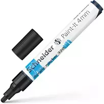 Akrilinis žymeklis SCHNEIDER Paint-it 320, 4 mm, juoda sp., vnt.