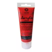 Akriliniai dažai 75 ml 1219, ryškiai raudona, vnt.