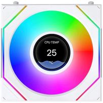 Wentylator Lian Li Uni Fan SL-INF Flex LCD Wireless ARGB PWM 120mm White (G9F.12SLIND1F1W.00) | G9F.12SLIND1F1W.00 | 4718466023629