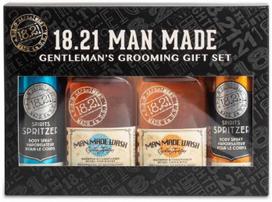 1821Manmade Plaukų ir kūno priežiūros priemonių rinkinys vyrams 18.21 Man Made BHB Gift Set Absolute Mahogany & Noble Oud GSWSAMNO