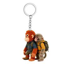 Slap The Monkey Keychain Pendant Animal Design Lightweight Double-Sided Acrylic Key Chain Backpack Handbag Accessory B