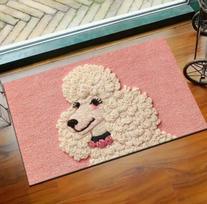 Fun German Shepherd Rest Printed Door Mat Non Slip Bedroom Kitchen Dining Room Soft and Practical Festival Decoration Door Mat 40cm x 60cm