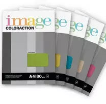 Krāsains papīrs IMAGE COLORACTION, A4, 80 gsm, 50 loksnes, SAVANA / PALE SALMON