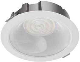 OPPLE Lighting Performer G2 MW, Įleidžiamas šviestuvas, Nekeičiama(-os) lemputė(-ės), 1 lemputė(-ės), LED, 22 W, 4000 K
