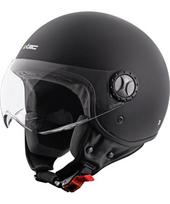 Motorolerio šalmas W-TEC FS-701MB matinis juodas - Juoda