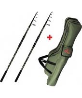 Karpinių meškerių ir dėklo rinkinys Zfish Combo Kingstone 3.60m, 80-150g, 2 vnt.