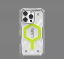 Urban Armor Gear UAG Pathfinder dėklas telefonui skaidrus Magsafe Apple iPhone 16 Pro Compatible MagSafe - dėklas telefonui žalios spalvos