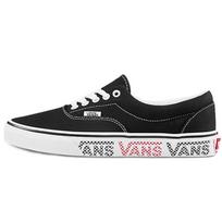 Vans Era Side Logo Low Top Skate Shoes Unisex sneaker Black VN0A38FRWQ0 35