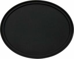 Yato Toya Sa Poland Padavėjo padėklas | ovalus | stiklo pluoštas | neslystantis paviršius | 590 × 490 mm | juodas (YG-02084)