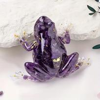 1pc Crystal Glue Making Frog Crystal Frog Crafts Interior Decoration Crystal Gift 1Pcs