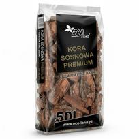 Mulčias iš pušų žievės PREMIUM, 50 - 100 mm, 50 l