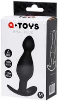 Toyfa analinis kamštukas A-Toys, dydis: S juodas