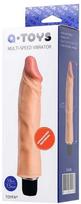 Toyfa A-TOYS, Realistinis vibratorius, TPE, kelių greičių, 19 cm