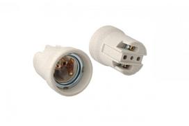 Gtv Keraminė kontaktligzda E40 AE-OCEE40-00, 220-240V, 100W, IP20, AC, luboms