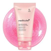 Medicube - PDRN Pink Caffeine Night Wrapping Mask, 75 ml – naktinė kaukė su PDRN ir kofeinu.