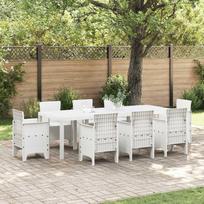 Sodo stalas Balta 250 x 100 x 73 cm poliratanas
