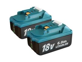 Akumuliatorius Makita įrankiams Li-Ion 18V 6Ah PWB-USBCA 2VNT.