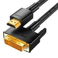 Shengwei 4K Bi-directional HDMI to DVI Converter Cable