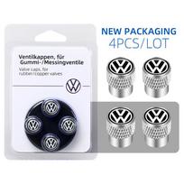 VOLKSWAGEN naujo automobilio ratlankio ventilio dangtelis Padangos dulkių apsauga Aksesuaras Volkswagen VW GTI R Golf 7 Polo Tiguan Passat Jett