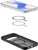 Dėklas SPIGEN ULTRA HYBRID MAG MAGSAFE GOOGLE PIXEL 10 PRO XL FROST Juodas