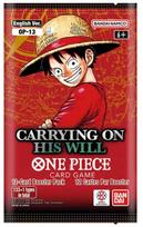 Bandai Tcg One Piece Card Game Booster - Carrying on his will OP-13
