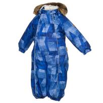 Huppa Vaikų žieminis kombinezonas REGGIE 1, blue pattern, 68