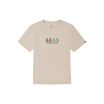 Vans Colorful Rabbit Print American Vintage Crew Neck Short Sleeve T-Shirt SS22 Unisex T-Shirt Oatmeal VN0A7PYP2N1 L white