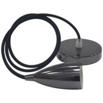 Cable suspension (1m) Edison pearl black E27 IP20 max 60W