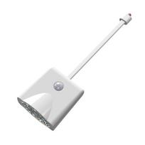 Tualeto naktinė lempa, 2 vnt., 16 spalvų LED, su judesio jutikliu, USB įkraunama