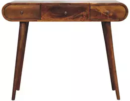 Artisan Furniture Riešutmedžio konsolinis staliukas