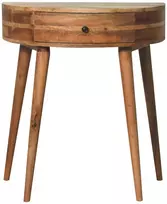 Artisan Furniture Odyssey mango medienos konsolinis staliukas, ąžuolo atspalvio