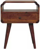 Artisan Furniture Riešutmedžio naktinis staliukas