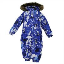 Huppa Vaikų žieminis kombinezonas KEIRA, blue pattern, 68