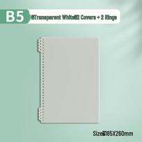 B5 Ring Binder English Notebook: High-Value Sub-Notebook for Elementary School, Thickened for English Knowledge Points and Handwritten Exercises.