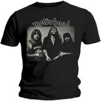 Rock Off officially licensed products Men's Motorhead Under Cover (Back Print) Slim Fit T-Shirt Black S juoda