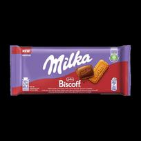 Pieninis šokoladas MILKA Biscoff iš Alpių, CHHMLK7622202305221