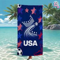 1pc Beach Towel,Maple & Zayu & Clutch Theme, Material,Warm and Portable,Soft and Comfortable,Daily Use,Graduation Gift W30*H60(CM)