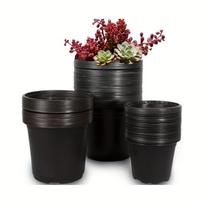 Vienkartiniai plastikiniai vazonai daigams, 10,16 cm (100 vnt.)