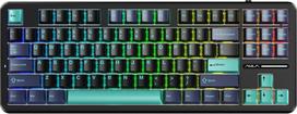 Klaviatūra - AULA Gasket F87 Pro 87 Klavišai Bevielė RGB Apšvietimas Juoda