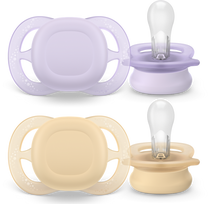 „Philips Avent“ – „Ultra Start“, 0–2 mėn., šviesiai rožinis / šviesiai geltonas