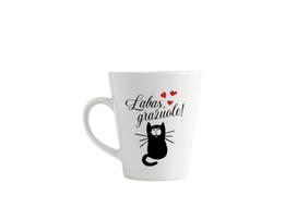 Latte puodelis „Labas, gražuole“