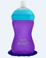 „Philips Avent“ – minkštas, atsparus įkandimams puodelis su snapeliu, 300 ml / 10 uncijų, 9 mėn.+, 1 vnt. pakuotė