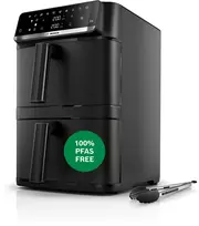 Bosch MAFD661B7 Serija 6, Double Stack Drawer Air Fryer, Juodas