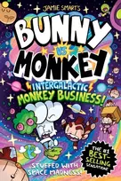 KNYGA Bookshop Bunny vs Monkey: Intergalactic Monkey Business! (a Phoenix Comic Book, from the million-selling Jamie Smart, Illustrator of the Year)