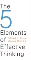 KNYGA Edward B Burger The 5 Elements of Effective Thinking