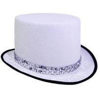 Unisex Top Hat Jazz Cabaret Hat Soft Cotton Fabric Perfect For Themed Parties Event įvairiaspalvis